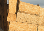 Particle Board Fence